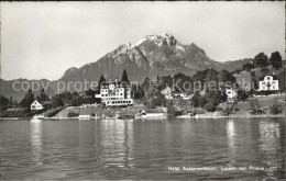 11736922 Luzern LU Hotel Kastanienbaum Vierwaldstaettersee Und Pilatus Luzern - Other & Unclassified