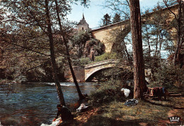 AVALLON   Aux Environs D'Avallon, Ponts Sur La Cure à Pierre-Perthuis   11 (scan Recto Verso)MG2873 - Avallon