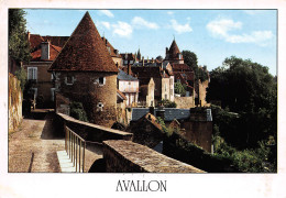 AVALLON   Les Remparts  17 (scan Recto Verso)MG2873 - Avallon