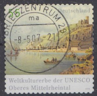 Deutschland Mi.Nr.2537  UNESCO Weltkulturerbe St. Goerhausen Mit Burgruine Katz (selbstklebend) - Oblitérés