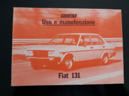 LIBRETTO MANUALE USO MANUTENZIONE AUTO FIAT 131 - Cars