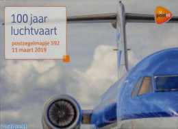 Netherlands 2019 100 Years Aviation, Presentation Pack 592, Mint NH, Transport - Aircraft & Aviation - Ongebruikt