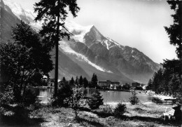 CHAMONIX - MONT BLANC Le Lac Et Le Massif Du Mont-blanc 7  (scan Recto Verso)MG2874VIC - Chamonix-Mont-Blanc