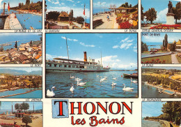 THONON-LES-BAINS Le Lac Leman 55 (scan Recto Verso)MG2878TER - Thonon-les-Bains