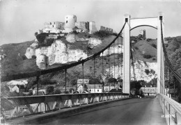 LES ANDELYS Le Pont Suspendu Et Le Chateau Gaillard 51 (scan Recto Verso)MG2878UND - Les Andelys