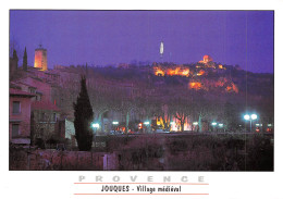 JOUQUES  Village Médiéval Vu De Nuit  30 (scan Recto Verso)MG2881 - Otros & Sin Clasificación