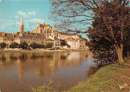 AUXERRE  L'yonne Et L'ancienne Abbatiale St Germain   15 (scan Recto Verso)MG2882 - Auxerre