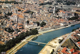 AUXERRE  Vue Aérienne De La Ville   17 (scan Recto Verso)MG2882 - Auxerre