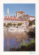 AUXERRE  Les Bords De L'yonne Et L'Abbaye Saint-germain   27 (scan Recto Verso)MG2882 - Auxerre