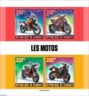 Djibouti 2023 Motorcycles, Mint NH, Transport - Motorcycles - Moto