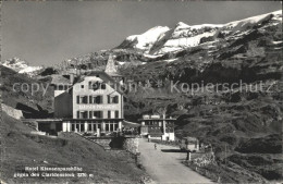 11736633 Klausenpass Hotel Klausenpasshoehe Mit Claridenstock Bus Klausenpass - Autres & Non Classés