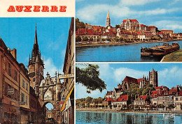 AUXERRE   Trois Vues De La Ville   6 (scan Recto Verso)MG2890 - Auxerre