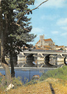 AUXERRE   Les Bords De L'yonne Et La Cathédrale St Etienne  30 (scan Recto Verso)MG2890 - Auxerre