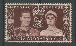 GRAN BRETAÑA - GROSSBRITANNIEN - 12. DE MAYO DE 1937 - KROENUNG KOENIG GOERG VI.  - CORONACIÓN DEL REY JORGE VI. - USO - Used Stamps