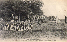 D78   RAMBOUILLET   Chasse à Courre Équipage De Bonnelles......... Avant La Curée - Rambouillet