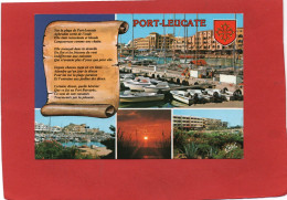 11-----PORT LEUCATE---Le Port De Plaisance---multi-vues---voir 2 Scans - Leucate