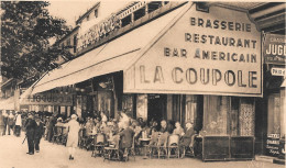 BRASSERIE - RESTAURANT - BAR AMERICAIN - Montparnasse - LA COUPOLE - Cafés, Hôtels, Restaurants