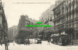 R609857 Alger. Rue De Constantine Et Rue Dumont D Urville. A. F - Monde