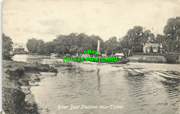 R609865 Devon. River Dart Steamer Near Totnes. Valentines Series - Monde