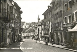 11736190 Porrentruy Grand Rue En Rue De Marche Porrentruy - Otros & Sin Clasificación