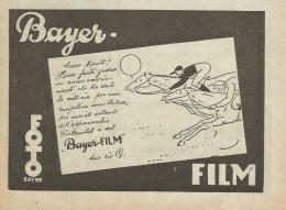 Foto Film Bayer - Pubblicità 1925 - Advertising - Advertising