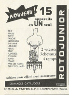 ROTOJUNIOR - Pubblicità 1962 - Advertising - Advertising