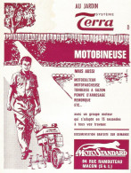 Motoculteur MOTOSTANDARD - Pubblicità 1962 - Advertising - Advertising