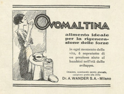 Ovomaltina - Pubblicità 1931 - Advertising - Advertising