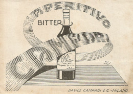 Aperitivo Bitter CAMPARI - Pubblicità 1931 - Advertising - Pubblicitari