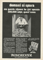 Cartucce WINCHESTER - Pubblicità 1968 - Advertising - Pubblicitari