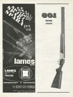 Lames 801 FAVERZANI - Doppiette - Pubblicità 1968 - Advertising - Pubblicitari