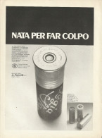 Cartucce F.N. Nate Per Far Colpo - Pubblicità 1969 - Advertising - Werbung