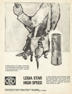 Cartucce LEGIA STAR High Speed - Pubblicità 1969 - Advertising - Advertising