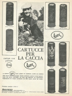 Cartucce ERRE - RAVILLA CACCIA PESCA - Pubblicità 1969 - Advertising - Pubblicitari