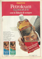 Nuovo Petroleum ROBERTS - Pubblicità 1969 - Advertising - Pubblicitari