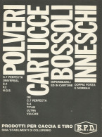 Prodotti Per Caccia B.P.D. - Pubblicità 1969 - Advertising - Pubblicitari