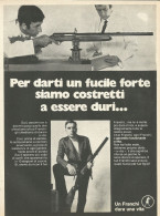 Un Fucile FRANCHI Dura Una Vita - Pubblicità 1969 - Advertising - Publicidad