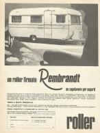 Un Roller Firmato Rembrandt - Pubblicità 1971 - Advertising - Advertising