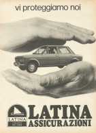 LATINA Assicurazioni - Vi Proteggiamo Noi - Pubblicità 1971 - Advertising - Advertising