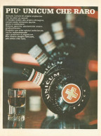 Amaro Digestivo UNICUM Zwack - Pubblicità 1972 - Advertising - Publicidad