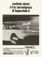 Carburante Supershell - Pubblicità 1967 - Advertising - Publicidad