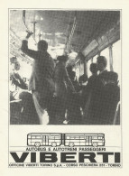 Autobus E Autotreni Passeggeri - Viberti - Pubblicità 1967 - Advertising - Publicidad