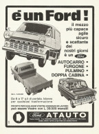 Ford - Concessionaria Atauto - Pubblicità 1967 - Advertising - Pubblicitari