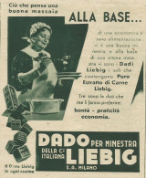 Dado LIEBIG Ciò Che Pensa Una Buona Massaia - Pubblicità 1934 - Advertis. - Reclame