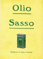 Olio Sasso - Pubblicità 1930 - Advertising - Publicités