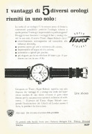 Orologio TISSOT - Pubblicità 1953 - Advertising - Publicités