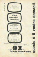 Scuola Radio Elettra - Pubblicità 1955 - Advertising - Publicidad