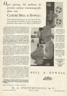 Video Camere BELL & HOWELL - Pubblicità 1930 - Advertising - Advertising