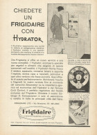 Frigorifero Automatico FRIGIDAIRE - Pubblicità 1931 - Advertising - Publicidad