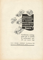 Carburatori SOLEX - Pubblicità 1931 - Advertising - Werbung